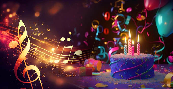 Fødselsdagssang - få melodi og tekst til de kendte fødselsdagssange