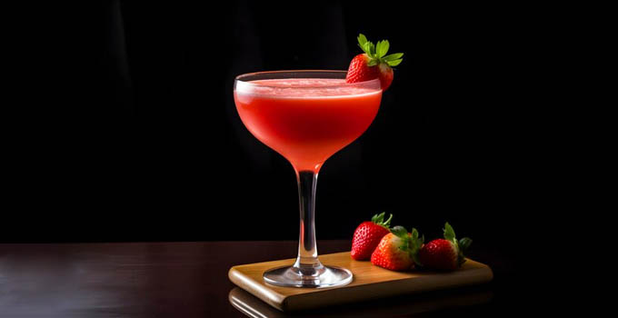 Strawberry Daiquiri opskrift – servér den klassiske drink for dine bedste venner