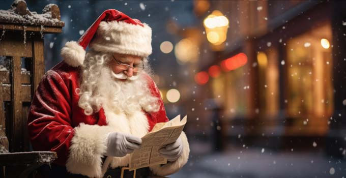 Julemanden - skriv til ham eller mød ham her!