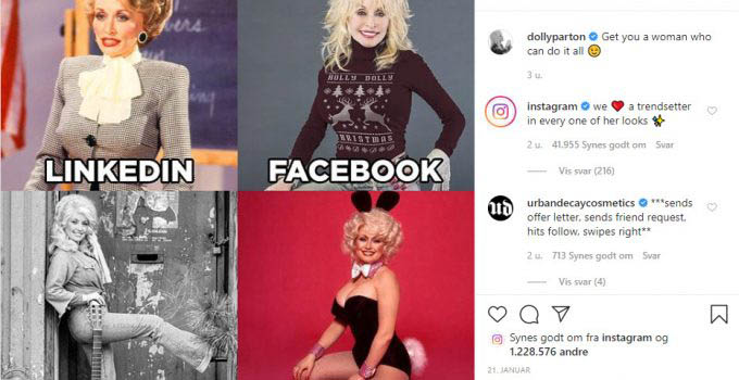 Dolly Parton Challenge – et symbol på den digitale selvrealisering?