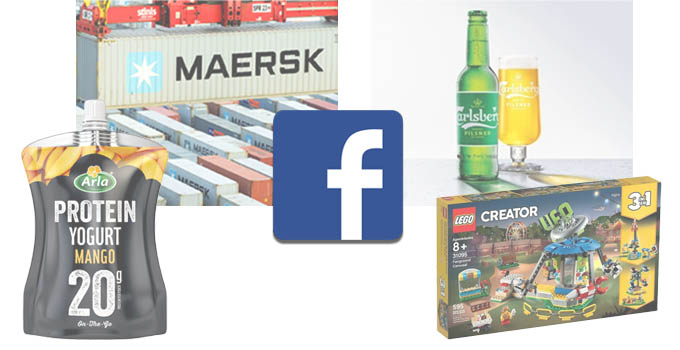 De 10 mest likede danske virksomheder på Facebook